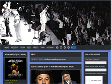 Tablet Screenshot of afrocubanallstarsonline.com